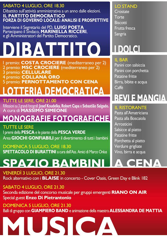 programma festa 2015